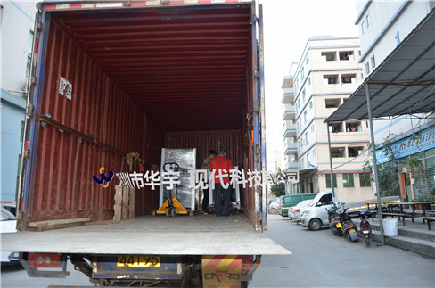 我司21號發(fā)貨浙江，為浙江某公司提供定制款恒溫恒濕戶外投影儀安裝柜(圖4)